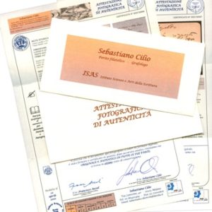 Certificato completo (in quantità)